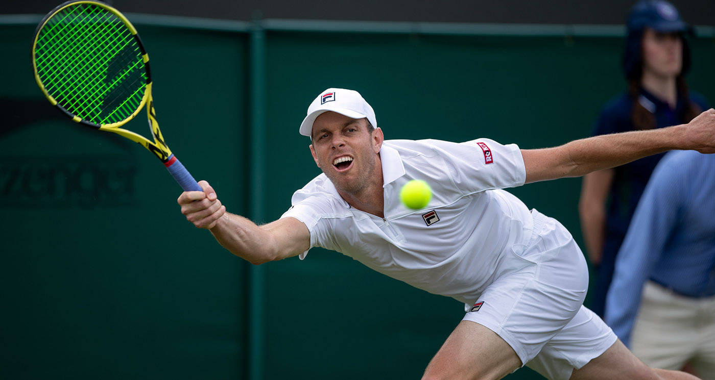 Athlete Sam Querrey And Tennis