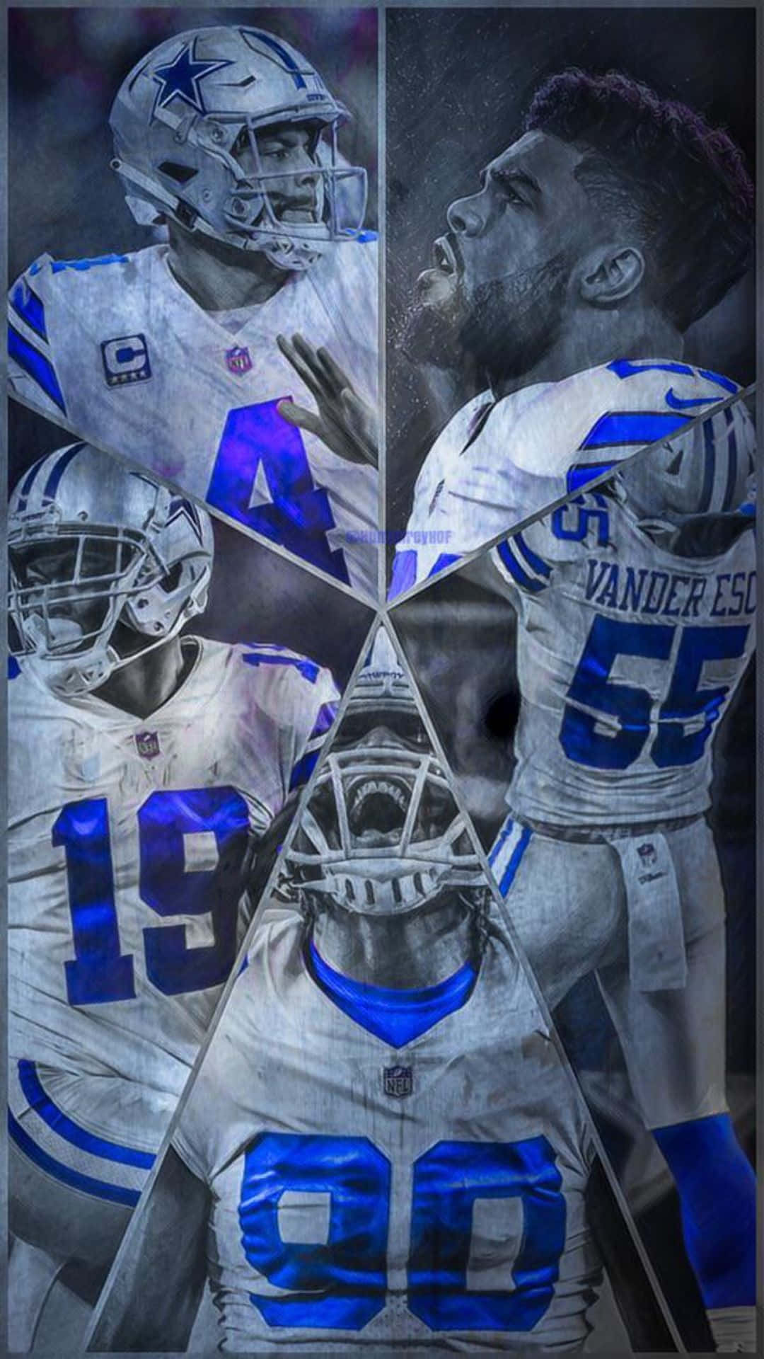 Athletes From Dallas Cowboys Iphone Background