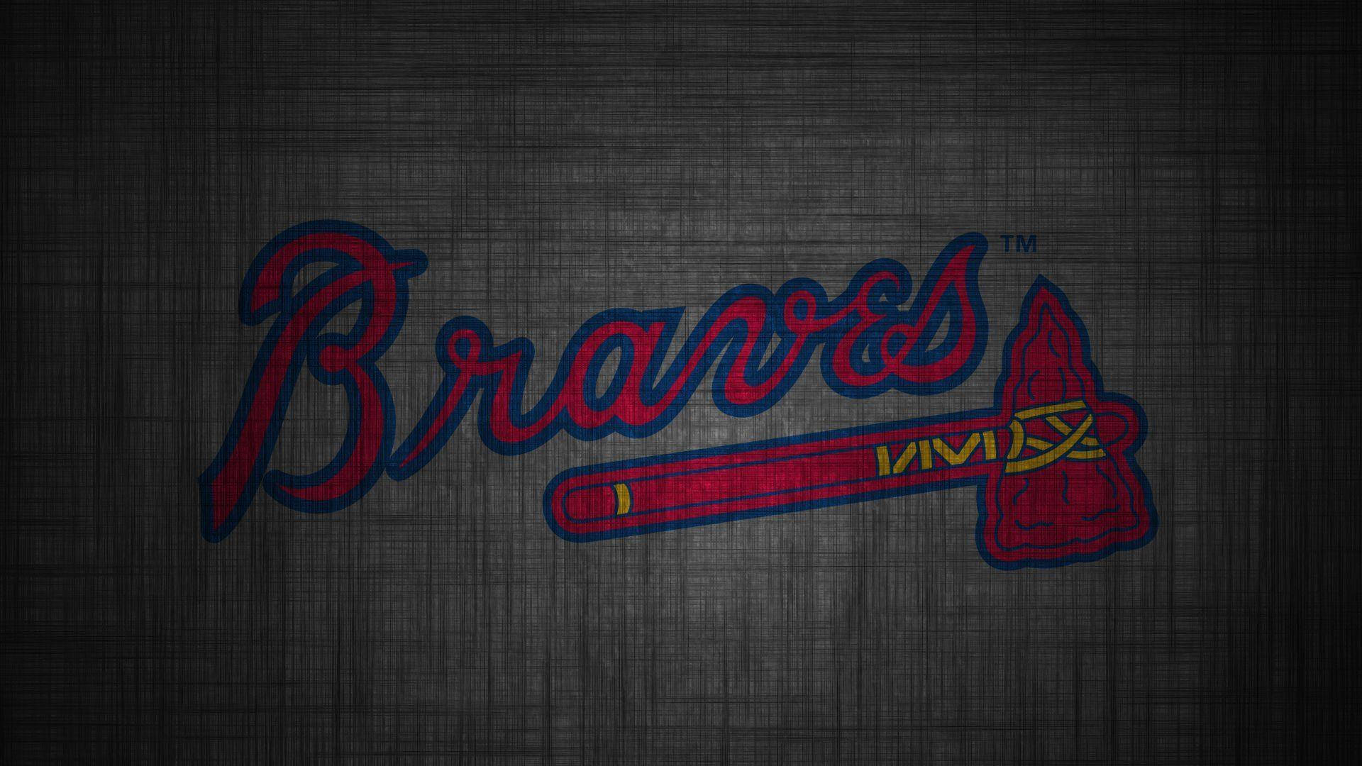 Atlanta Braves Grunge Background