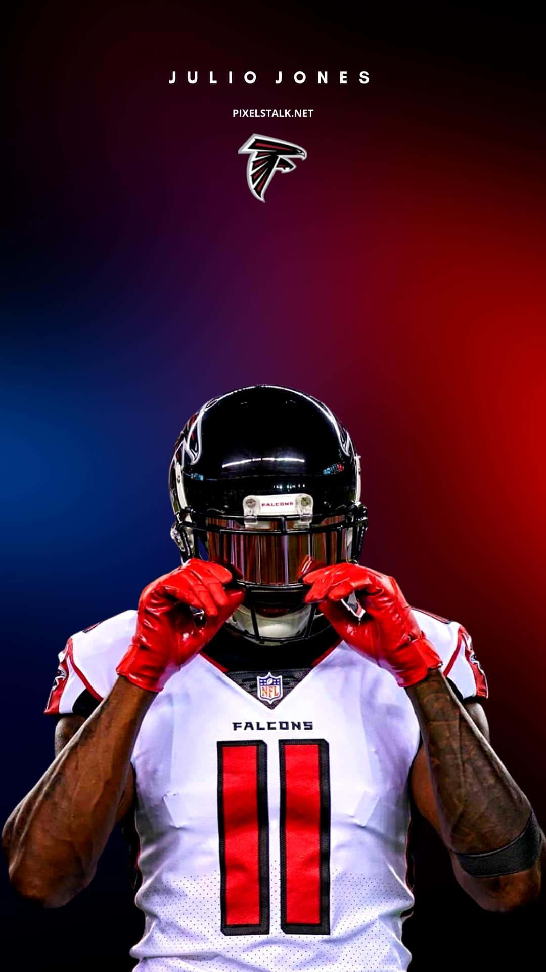 Atlanta Falcons Star Wide Receiver Julio Jones Background