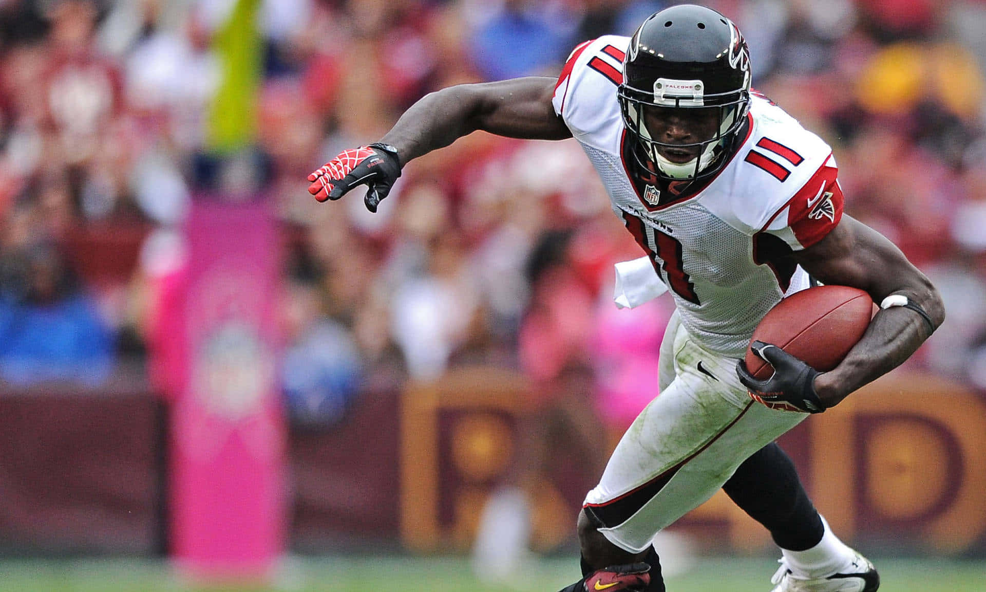 Atlanta Falcons' Wide Receiver Julio Jones Background