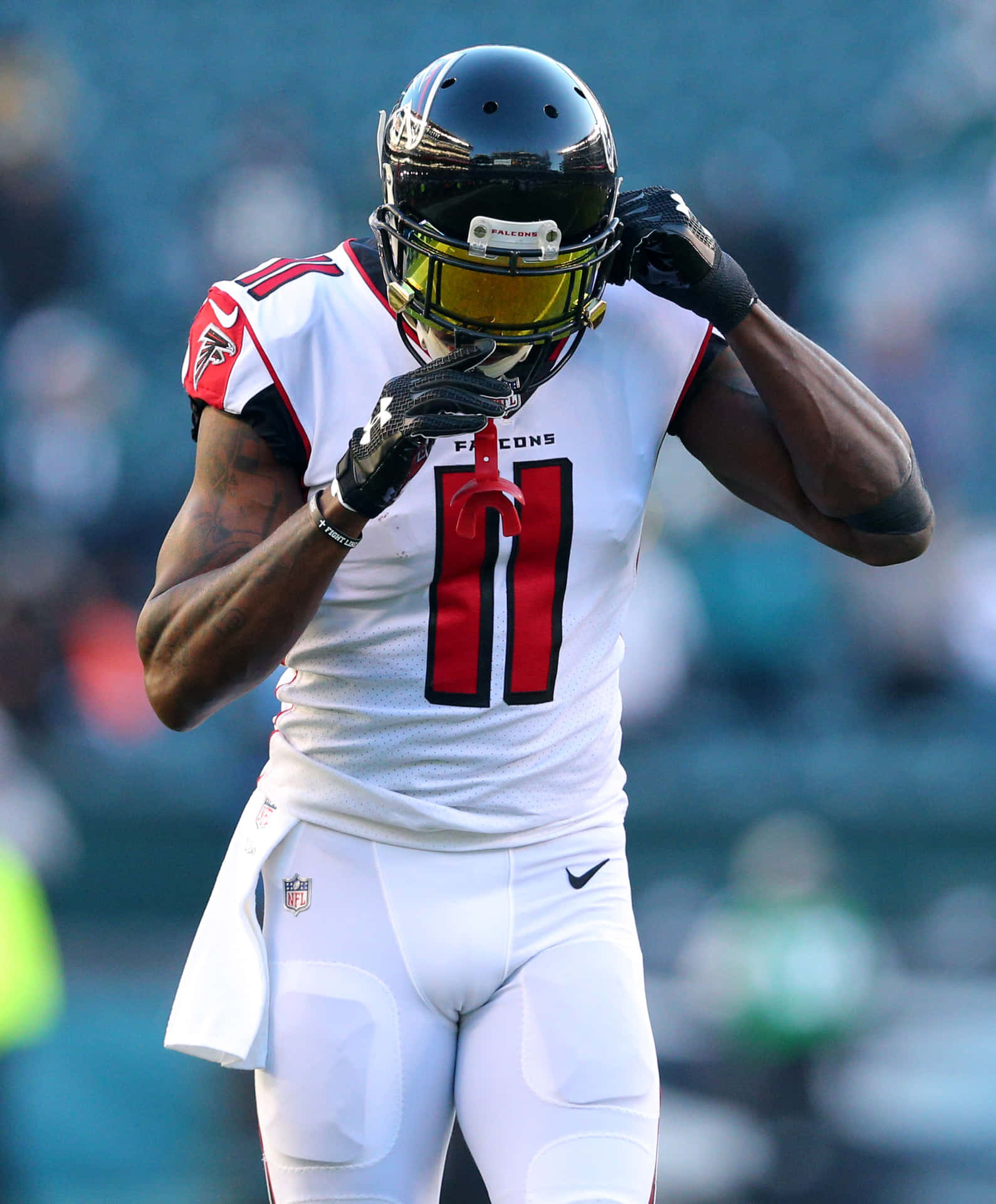 Atlanta Falcons' Wide Reciever Julio Jones Background