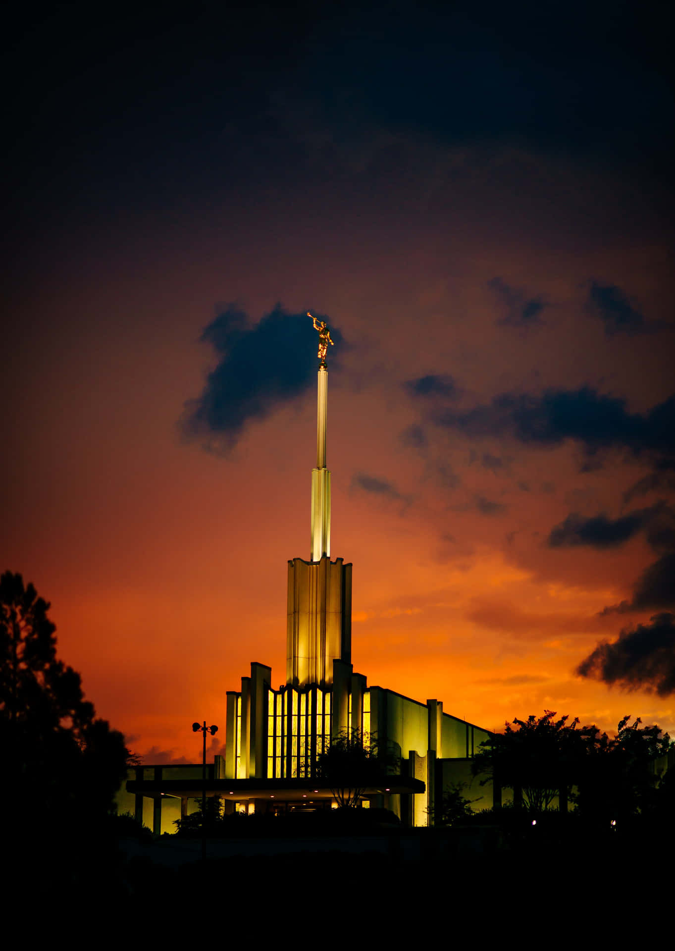 Atlanta Georgia Mormon Temple Background