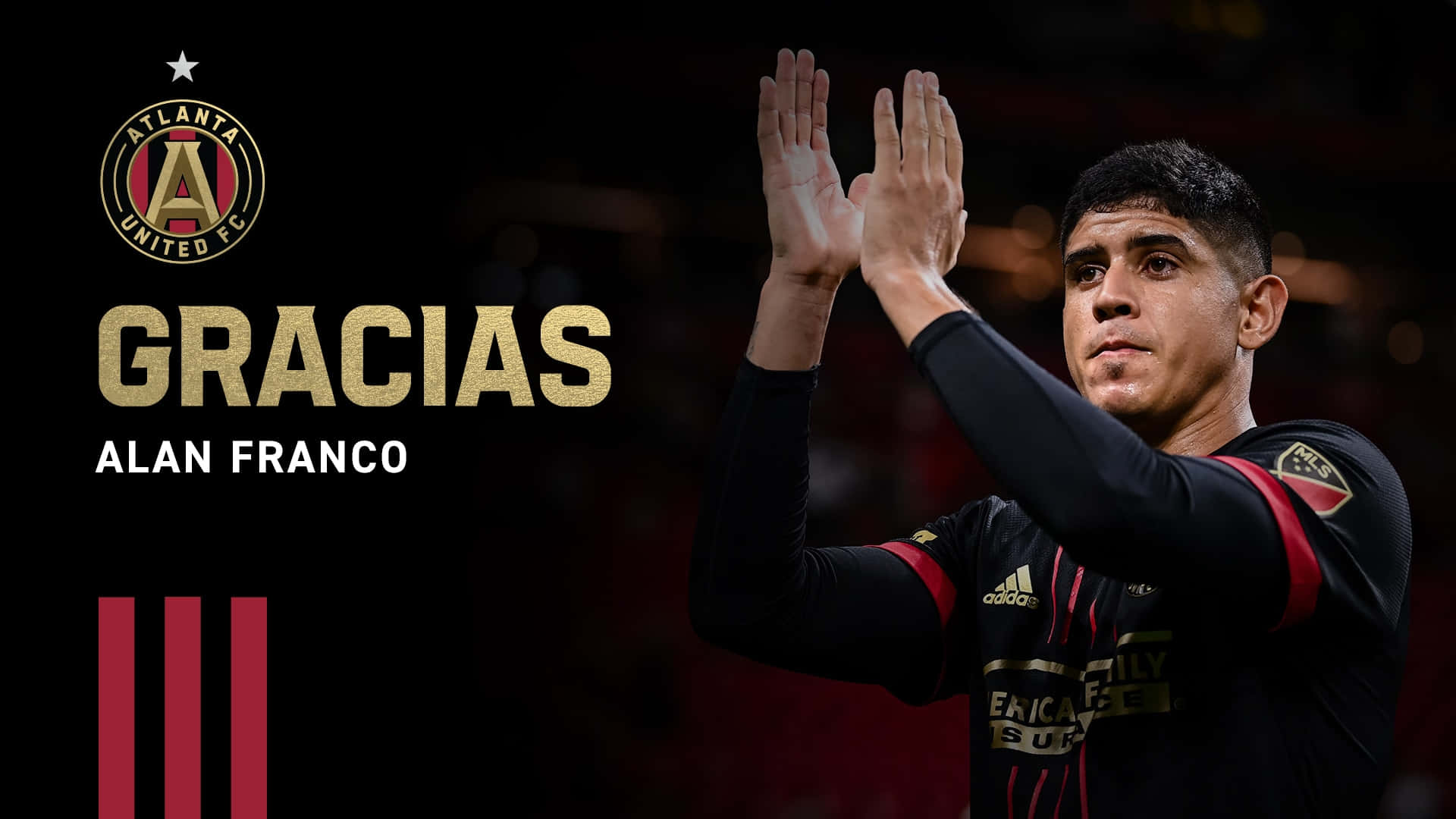Atlanta United Fc Alan Franco Transfer Poster Background