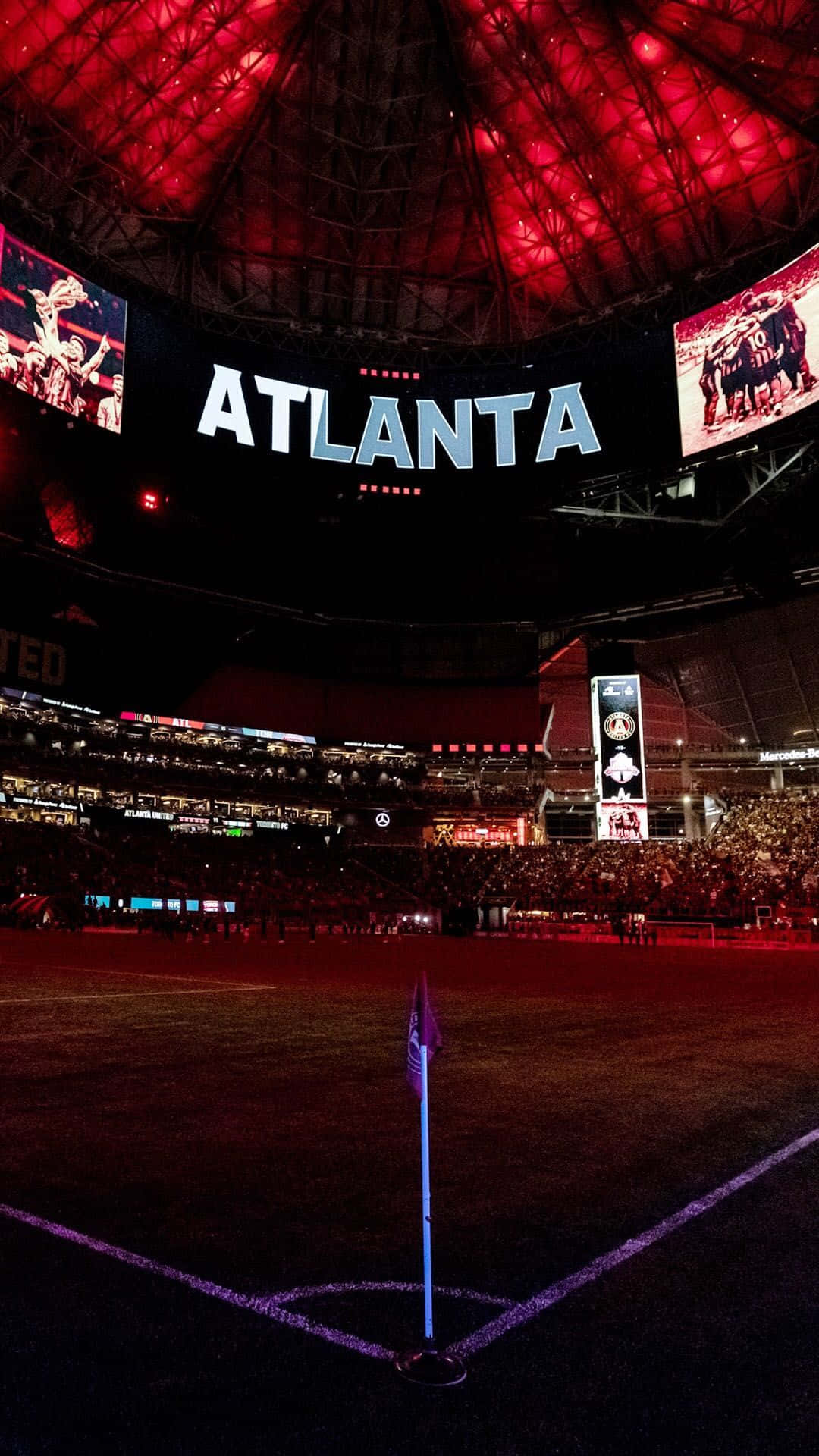 Atlanta United Fc At Mercedes-benz Stadium Background