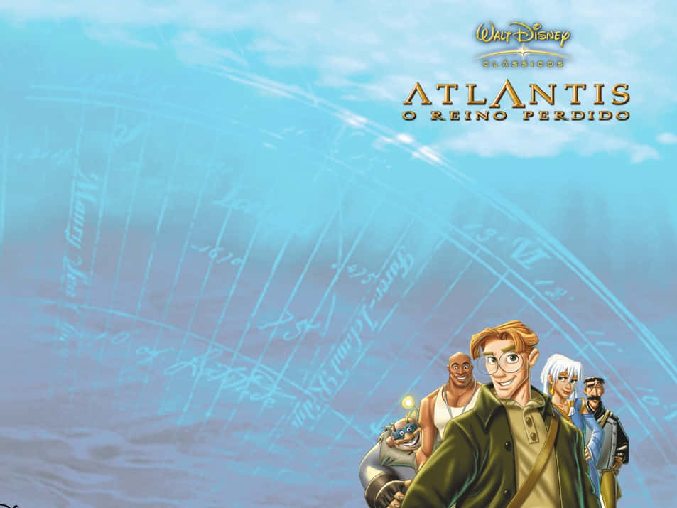 Atlantis The Lost Empire 2001 Film Background