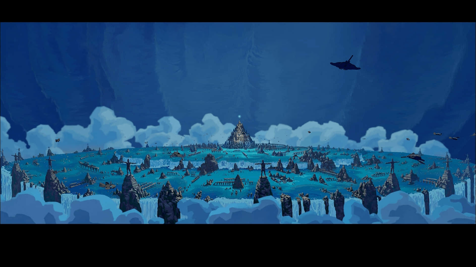 Atlantis The Lost Empire City Background