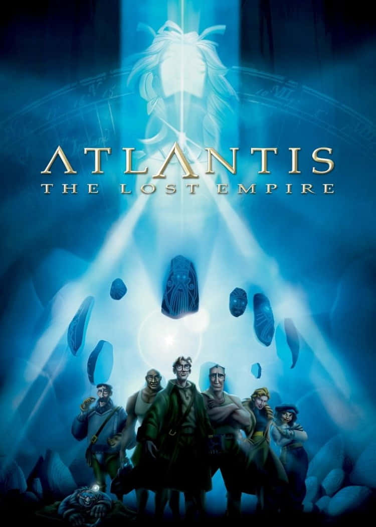 Atlantis The Lost Empire Film Cover Background