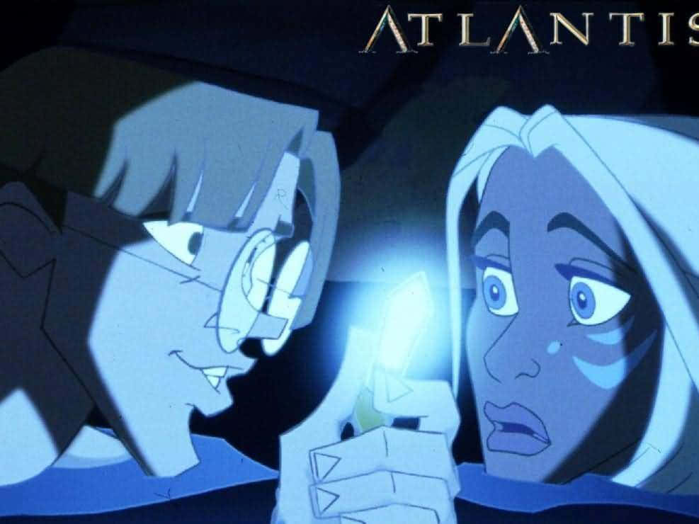 Atlantis The Lost Empire Milo And Princess Background