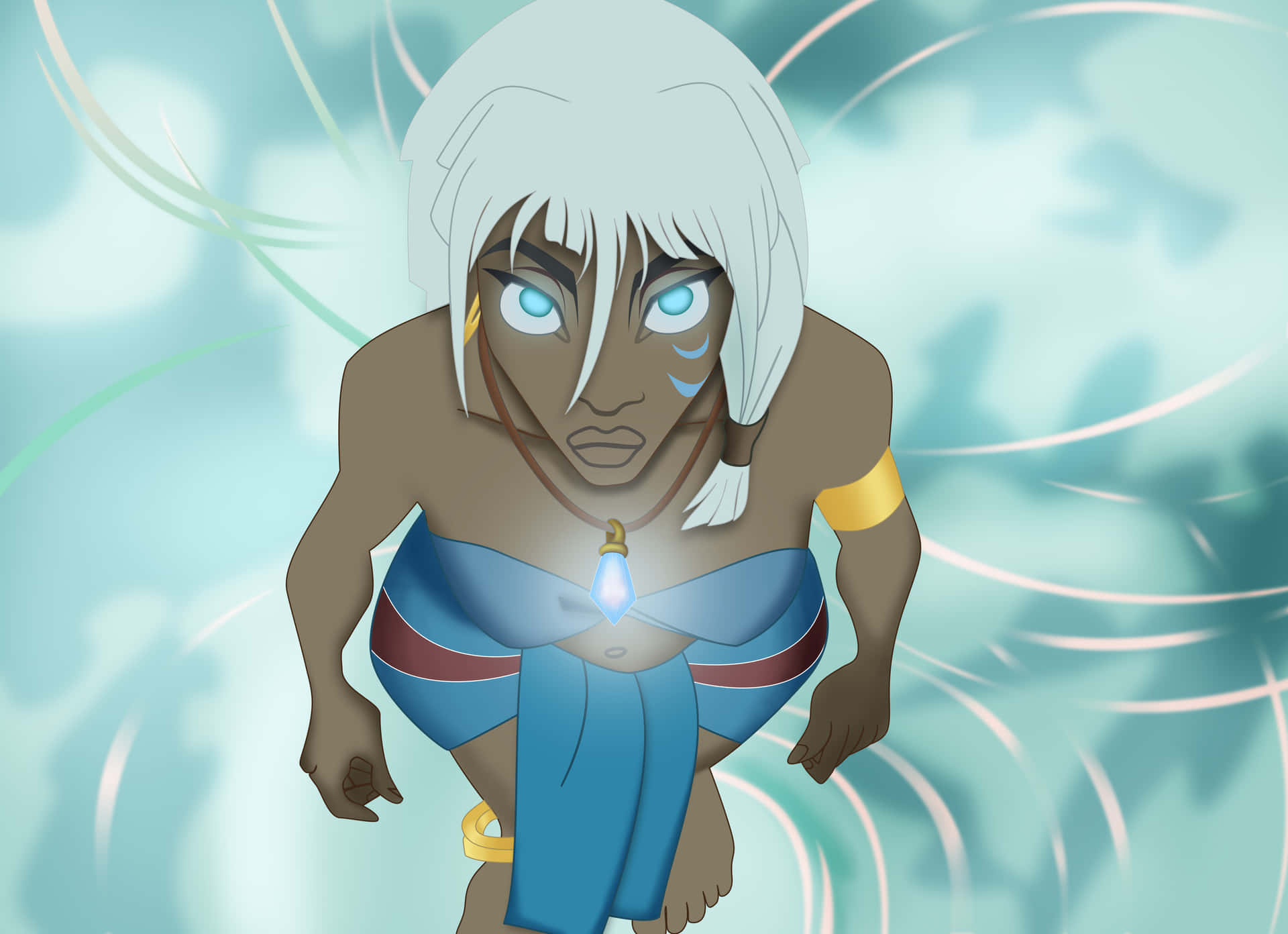 Atlantis The Lost Empire Princess Kida Background