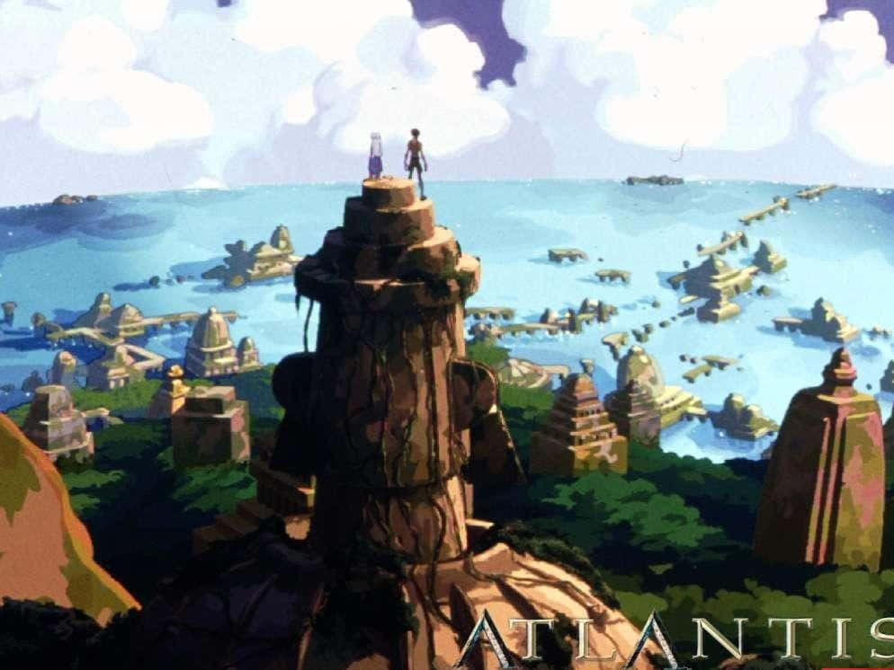 Atlantis The Lost Empire Tower Background