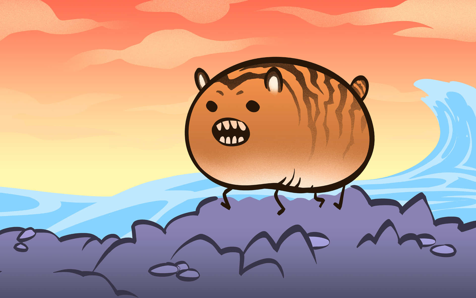 Atrocious Creature In The Ocean