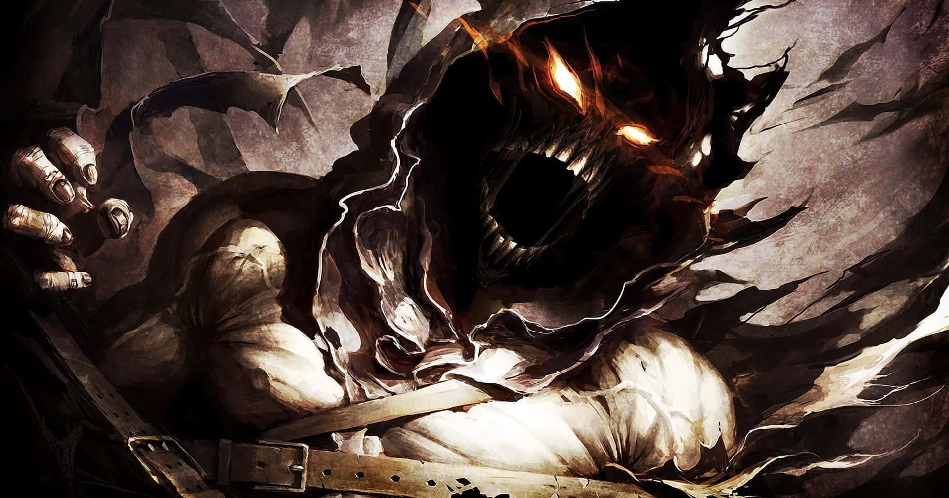 Atrocious Image Of A Monster Background