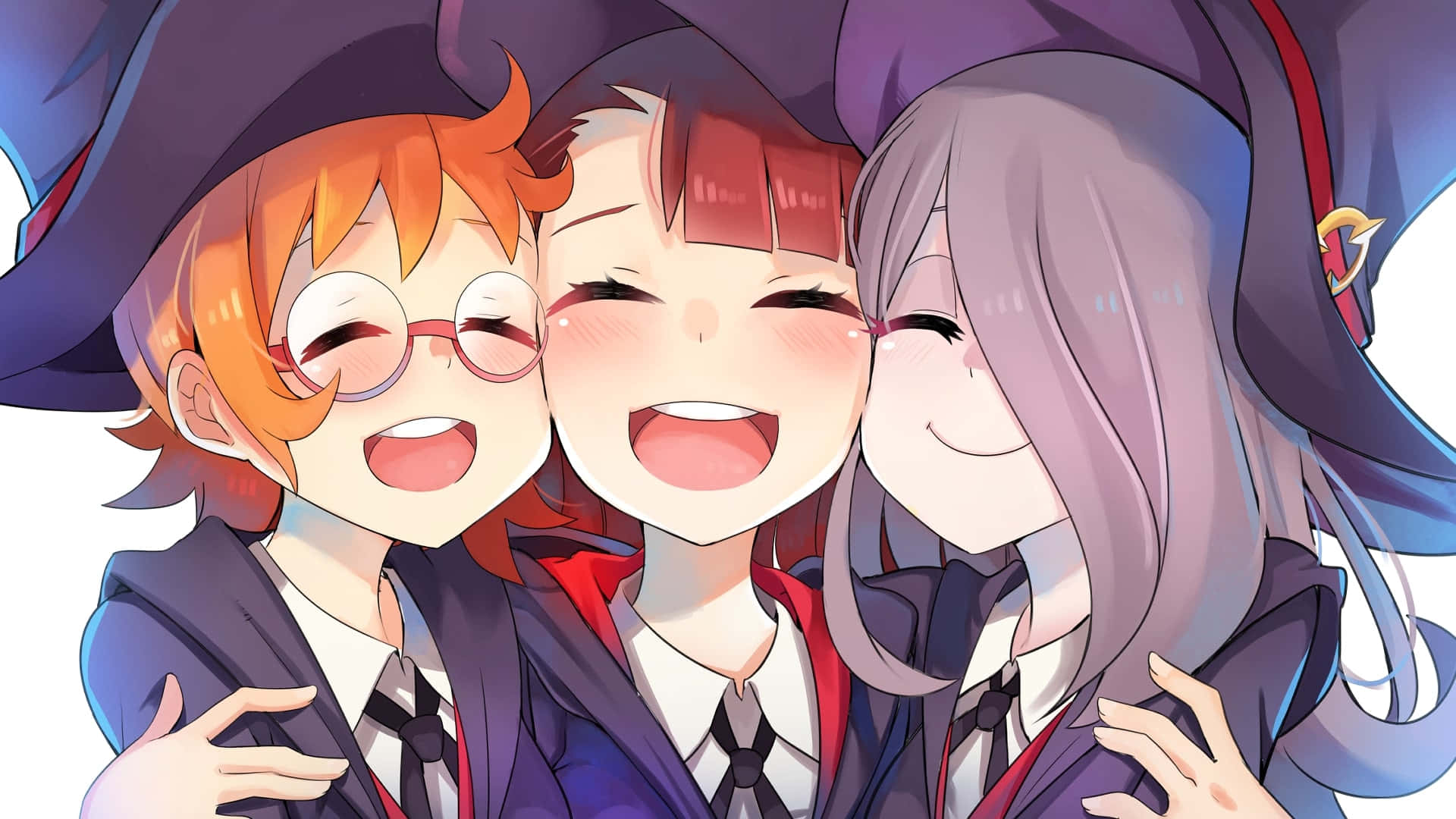 Atsuko, Lotte, And Sucy Little Witch Academia