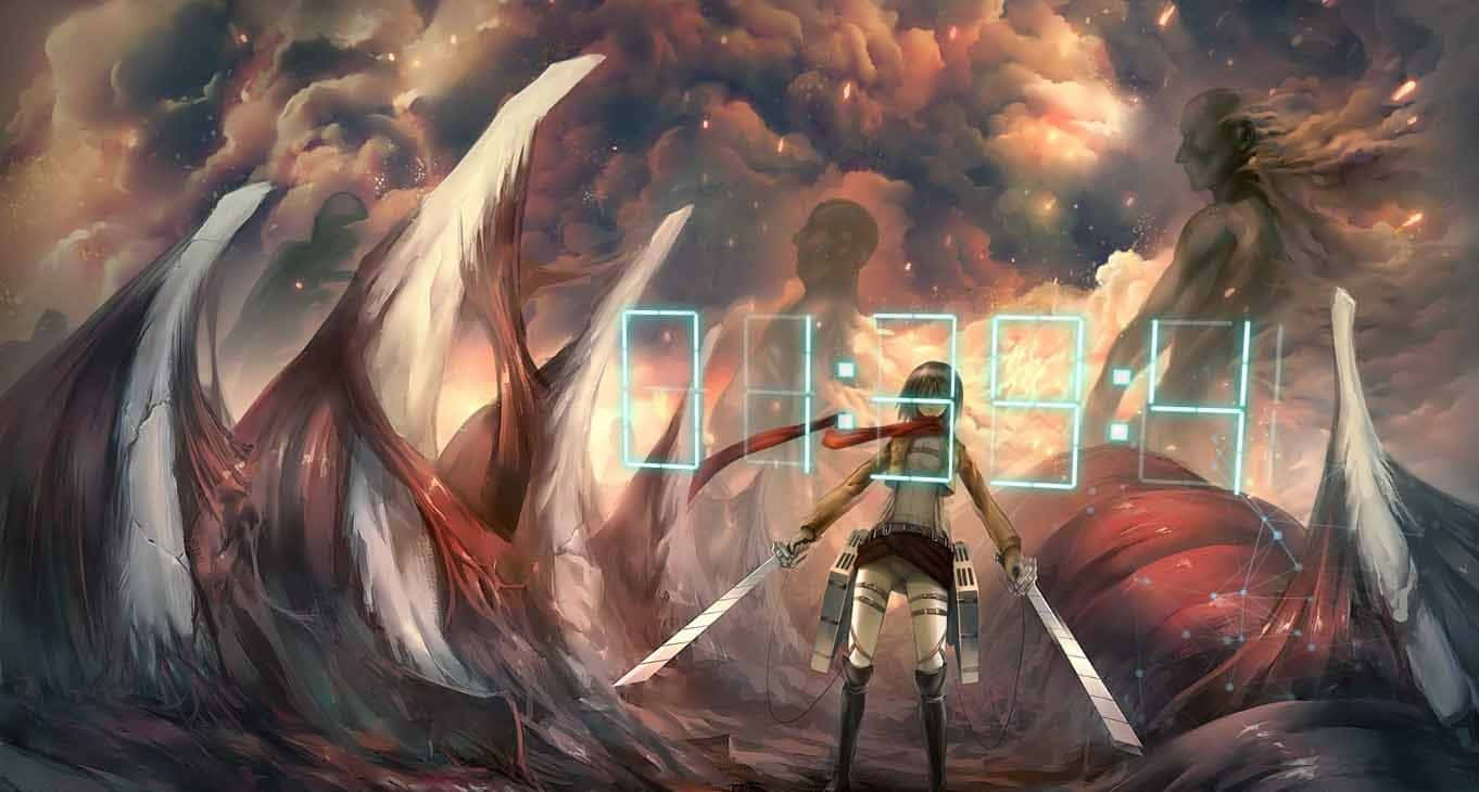 Attack On Titan Anime Bone Of Giant Background