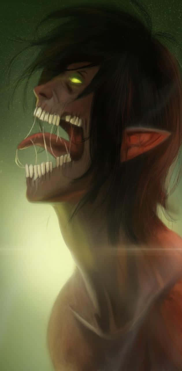 Attack On Titan Anime Eren Green Light