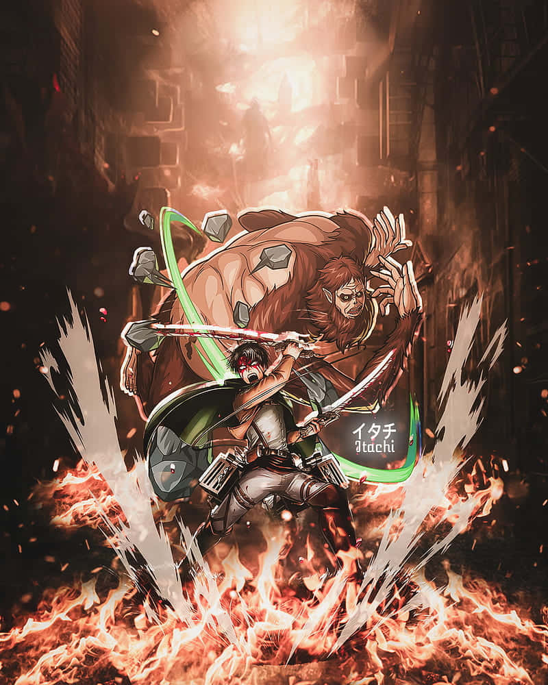 Attack On Titan Anime Hairy Giant