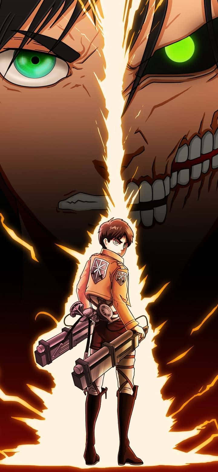 Attack On Titan Anime Human And Giant Background