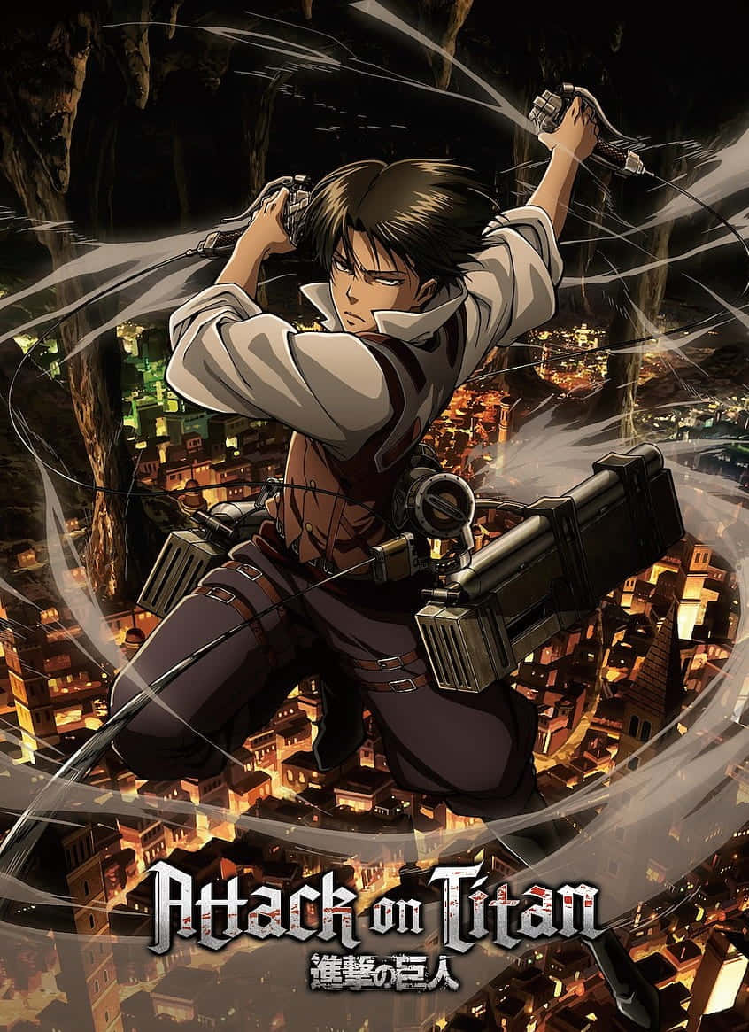 Attack On Titan Anime Levi Ackerman Background