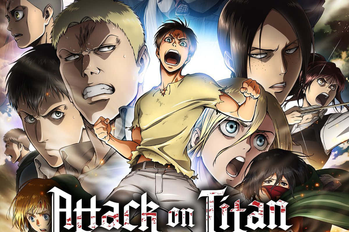Attack On Titan Anime Poster Characters