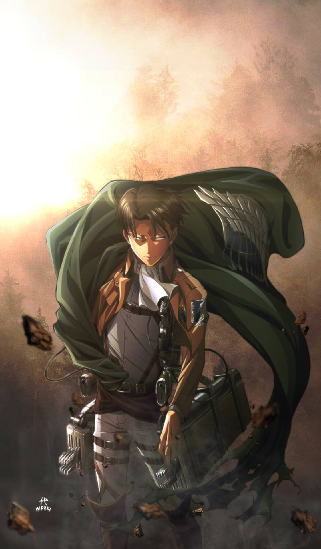 Attack On Titan Characters Dramatic Levi