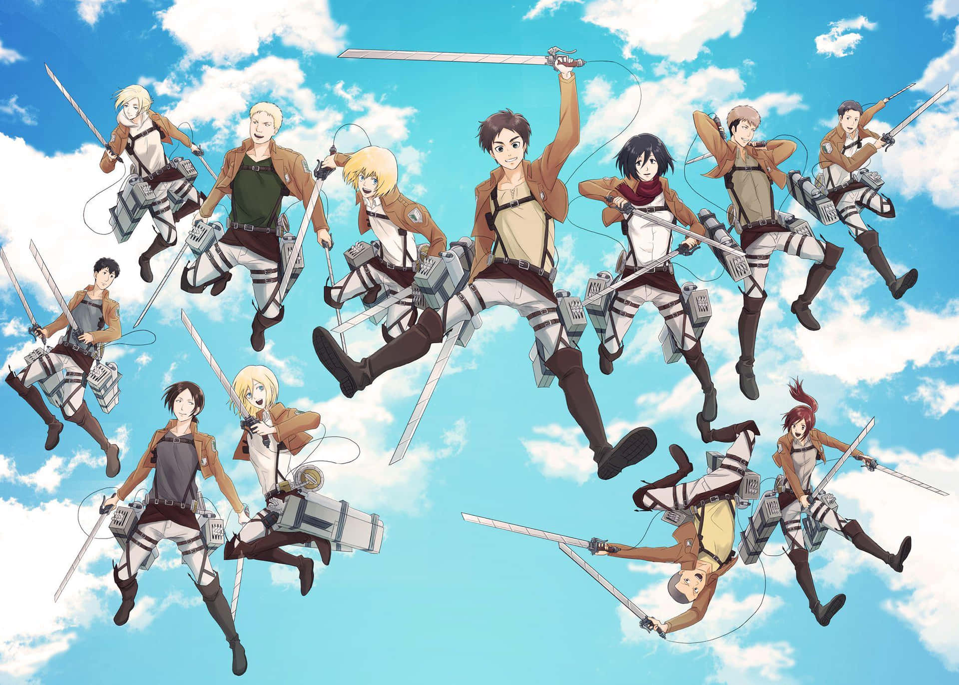 Attack_on_ Titan_ Characters_in_ Action