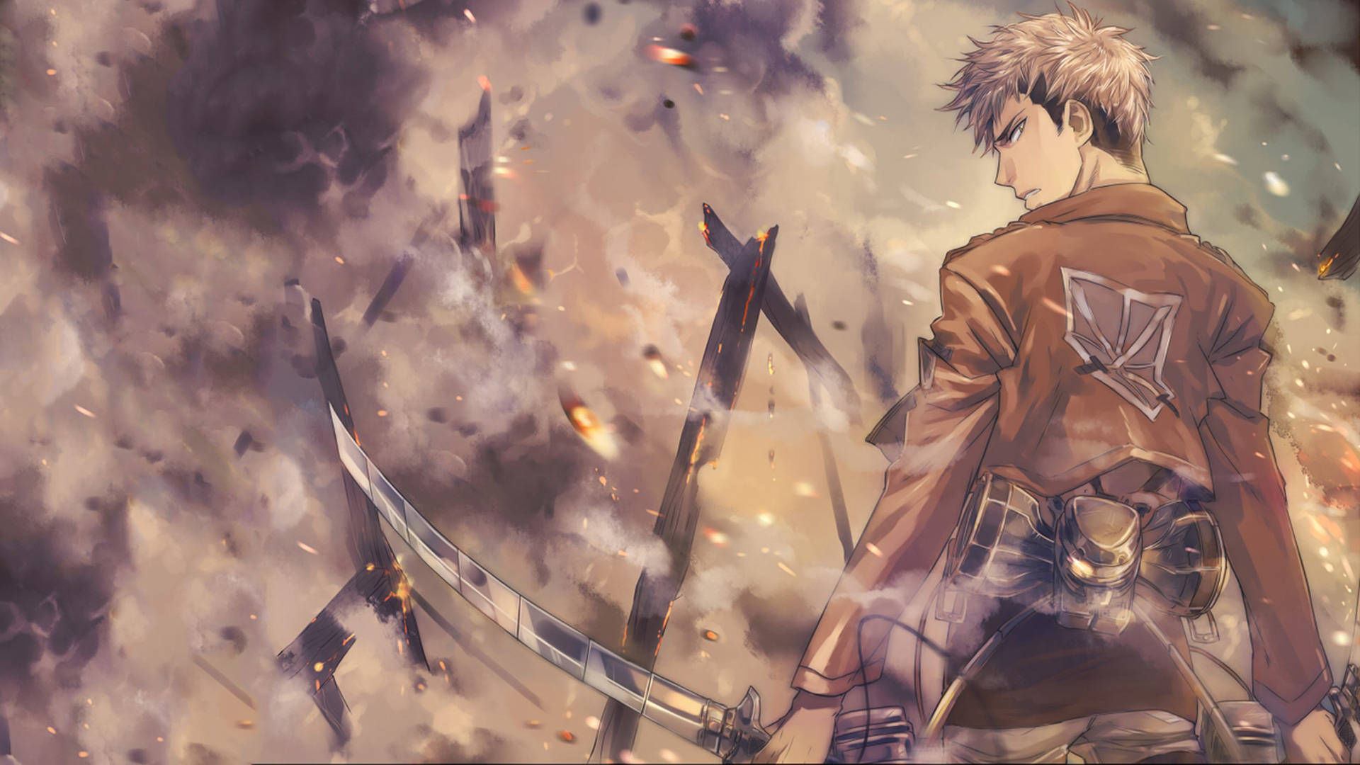 Attack On Titan Characters Jean Dynamic Background