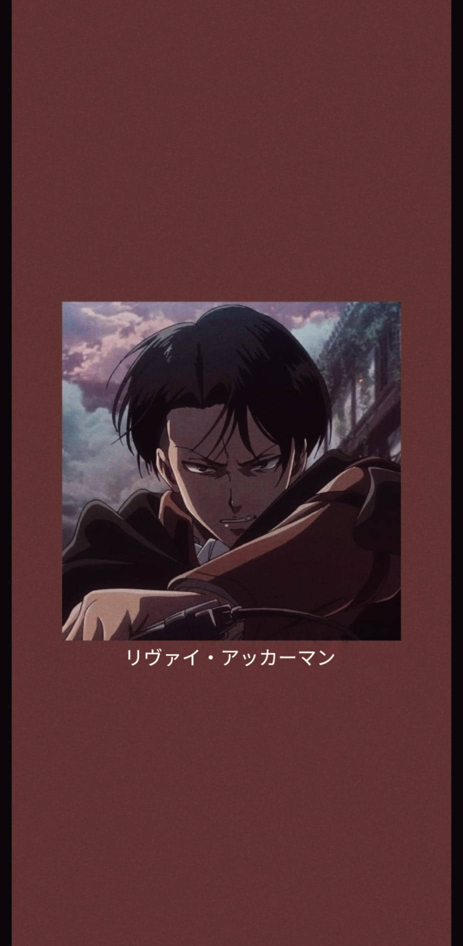 Attack On Titan Characters Levi Ackerman Background