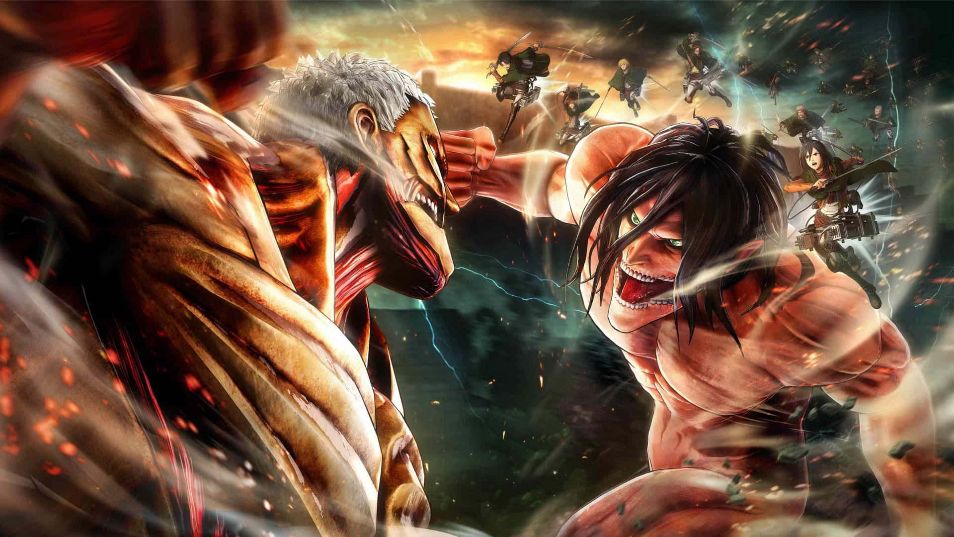 Attack On Titan Hd Wallpaper Background