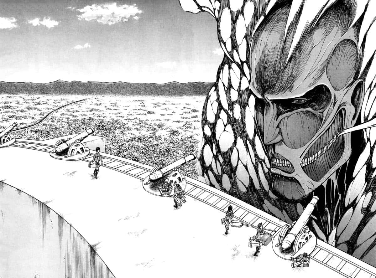 Attack On Titan Manga Art