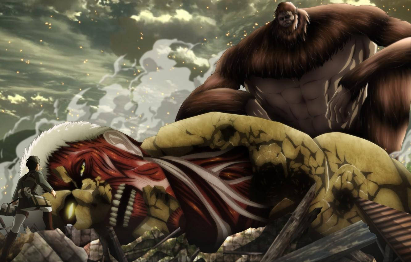 Attack On Titan Season 4 Dead Titan Background