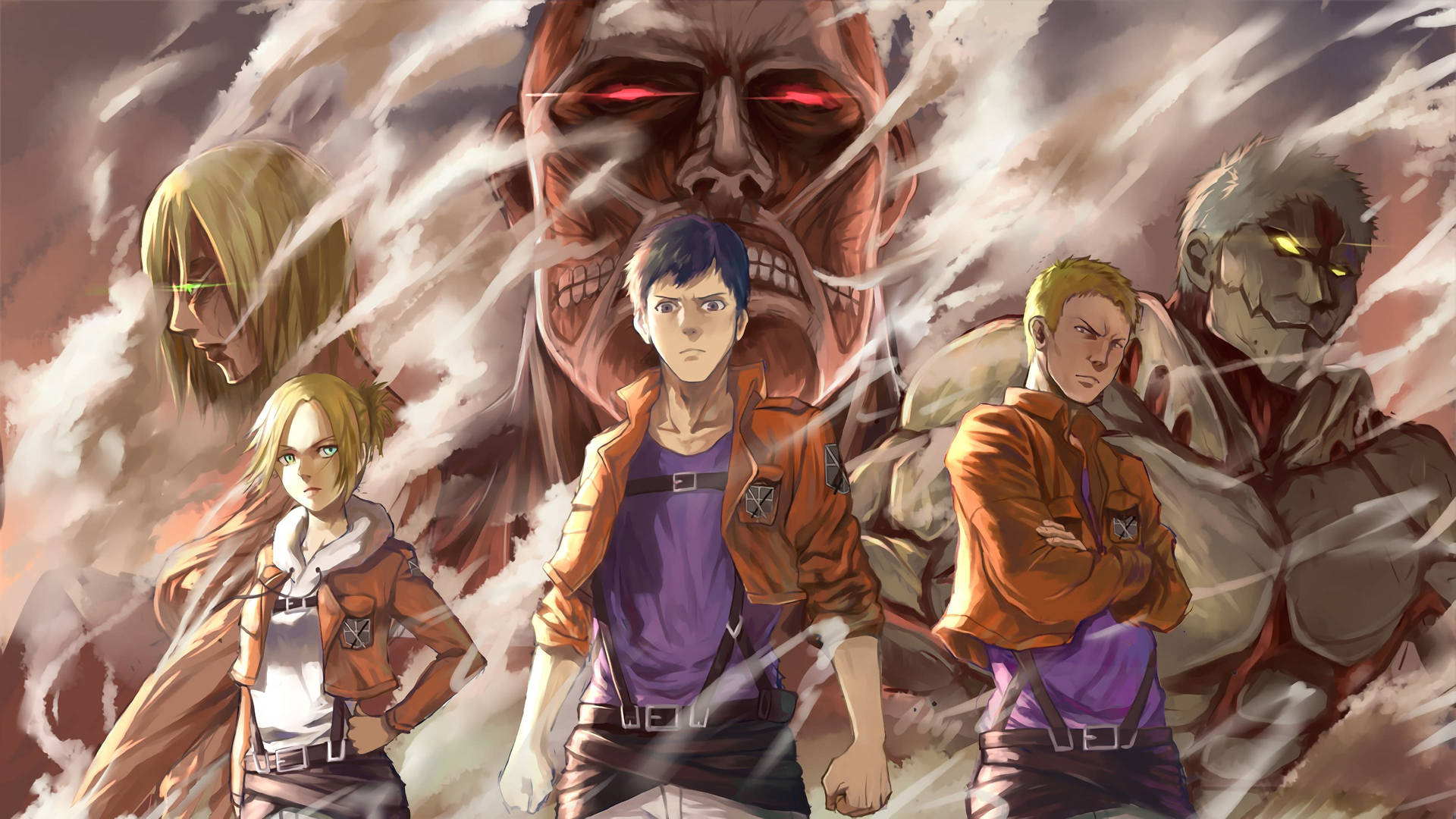 Attack On Titan Wallpaper Background