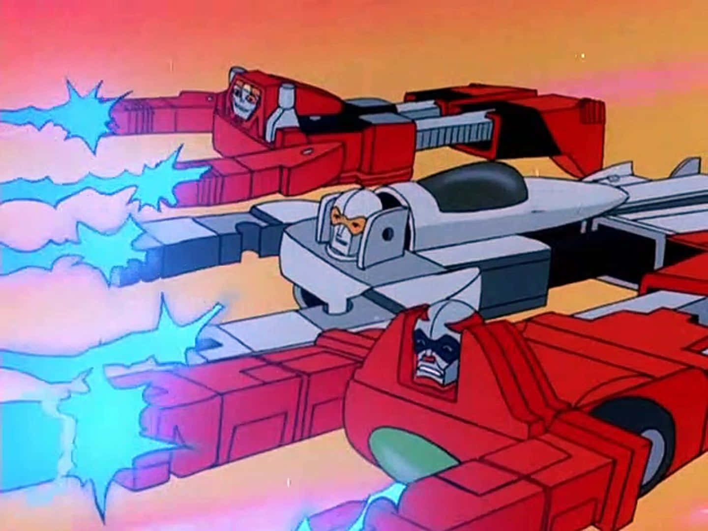 Attacking Challenge Of The Gobots Background