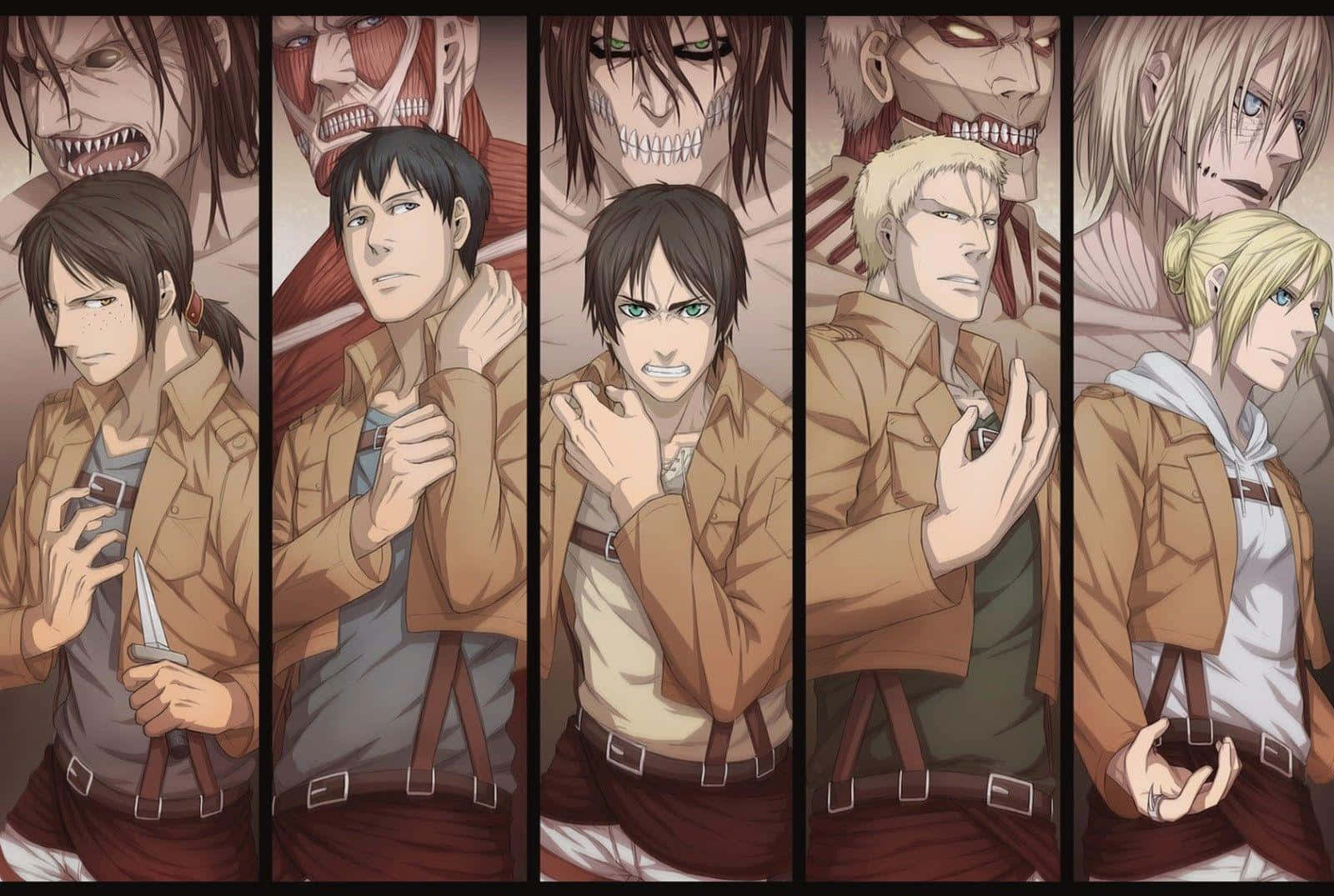 Attackon Titan Charactersand Titans