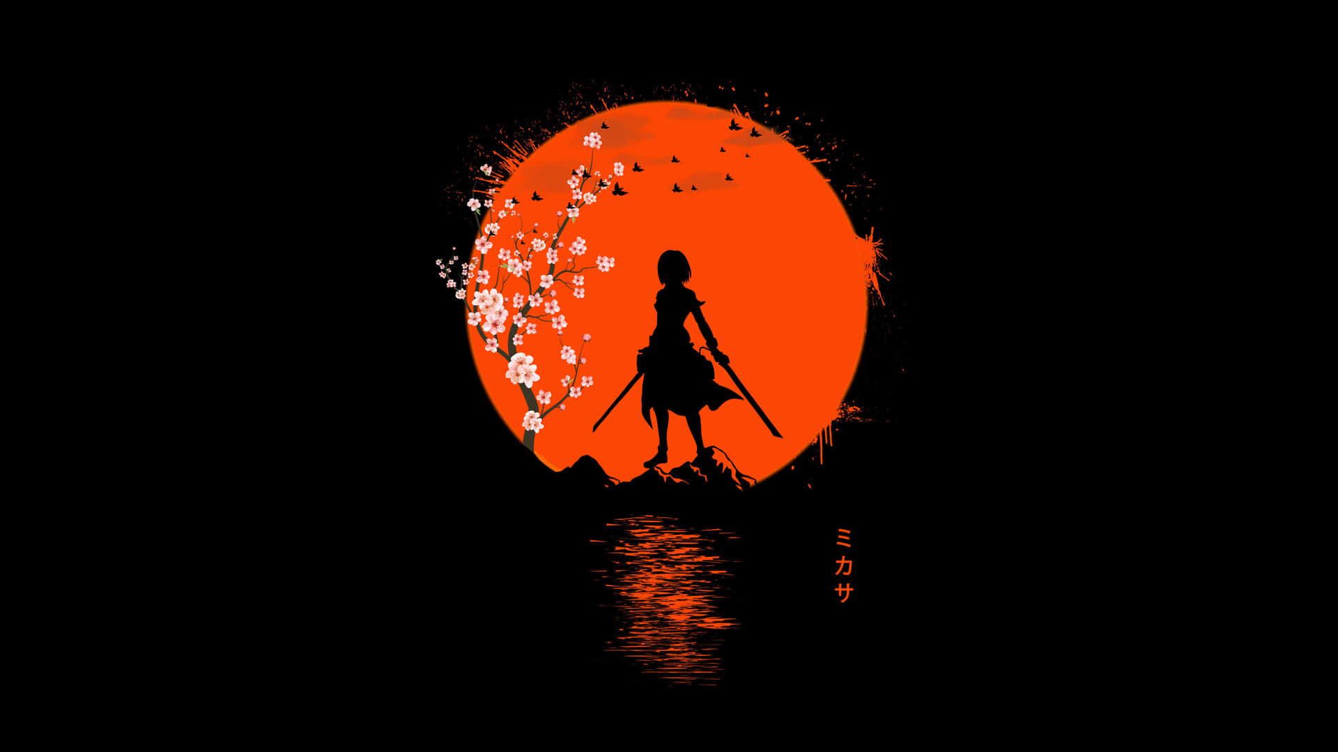 Attackon Titan Silhouette Art