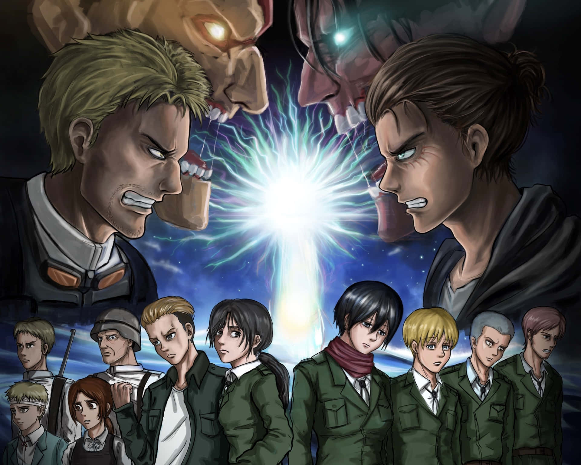 Attackon Titan Standoff