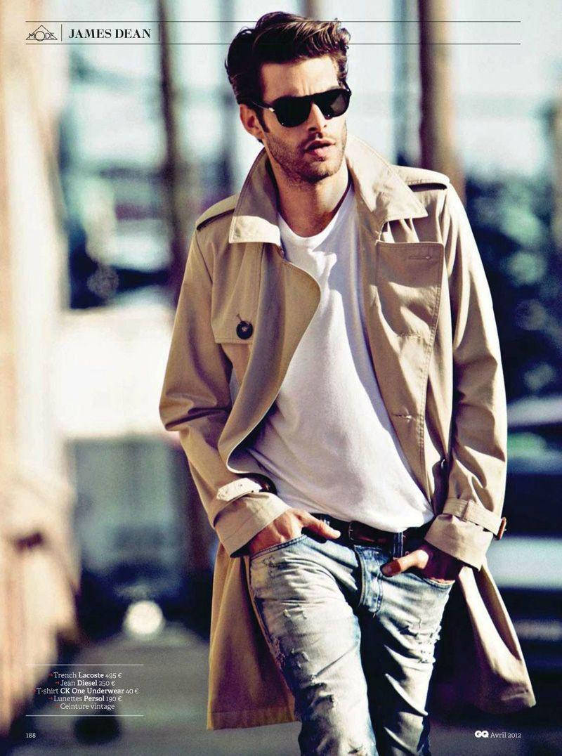 Attitude Boy In Stylish Khaki Coat