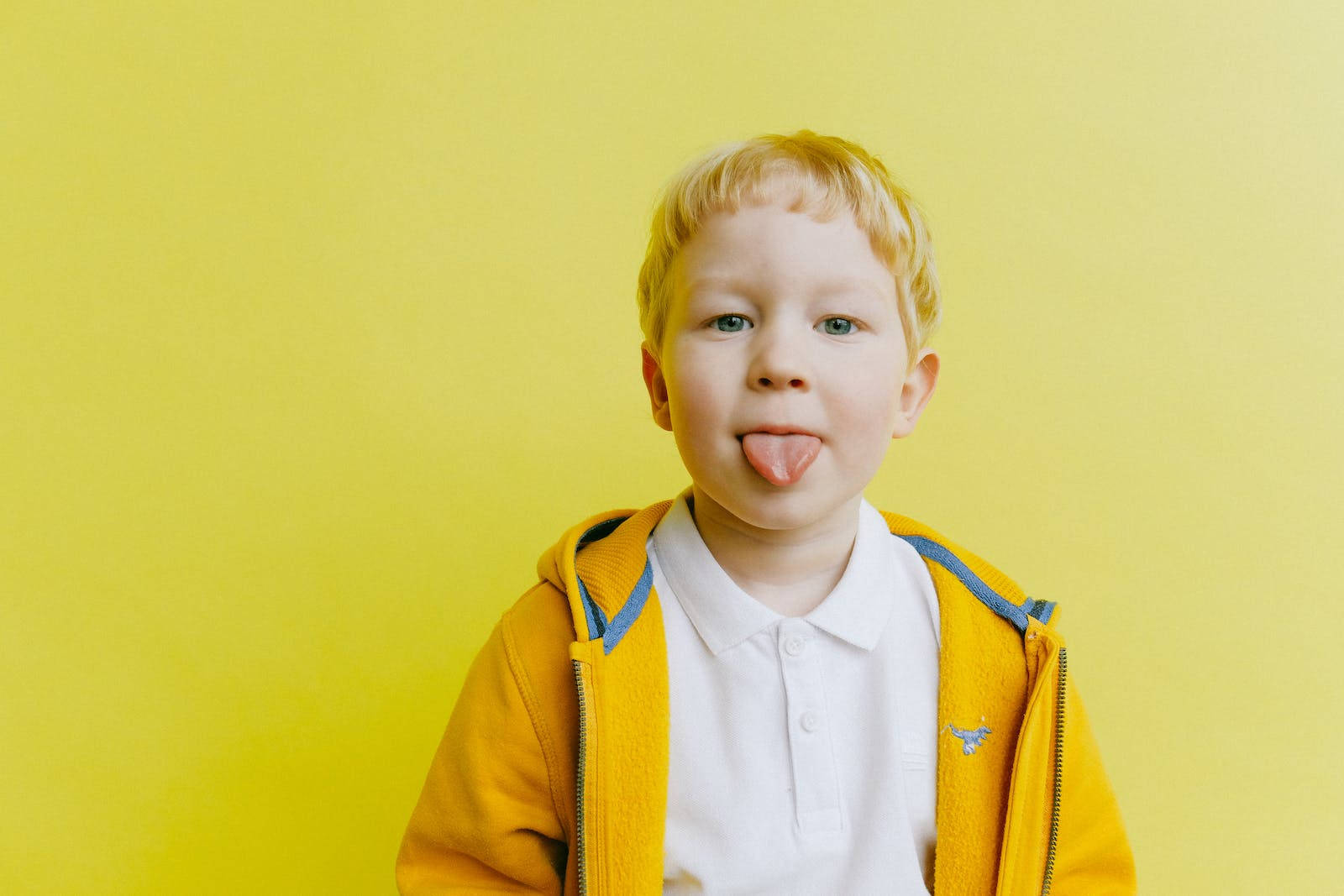 Attitude Boy In Yellow Jacket