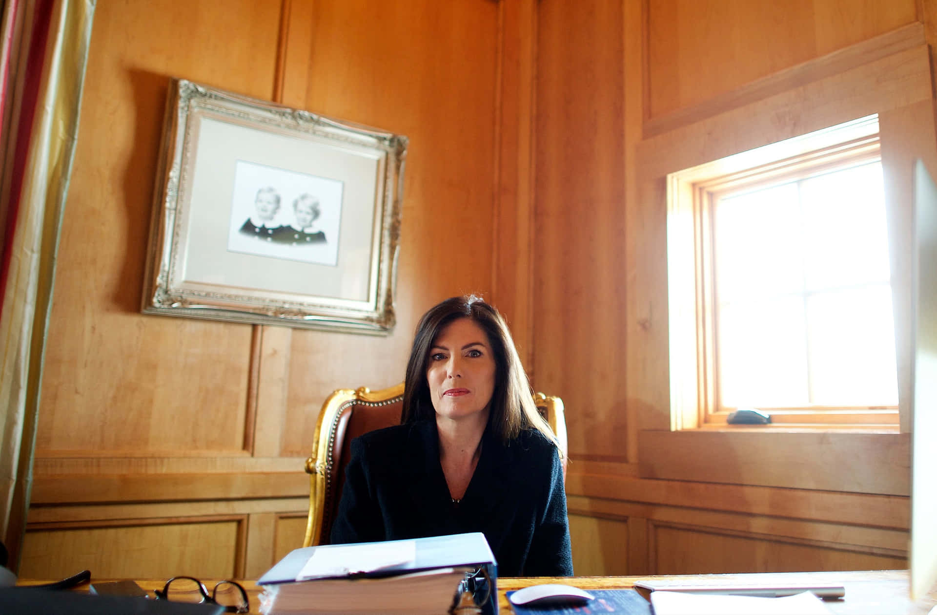 Attorney Working Hard On Client's Case