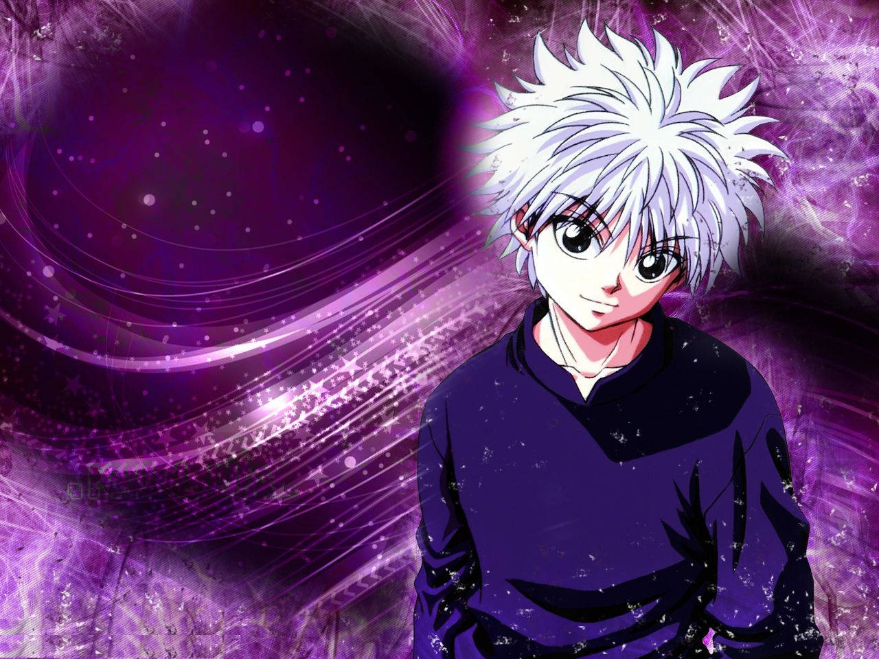 Attractive Hunter X Hunter Killua Pfp Digital Art Background