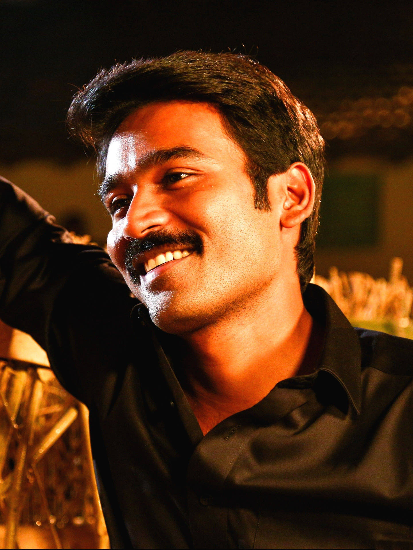 Attractive Indian Actor Dhanush Background