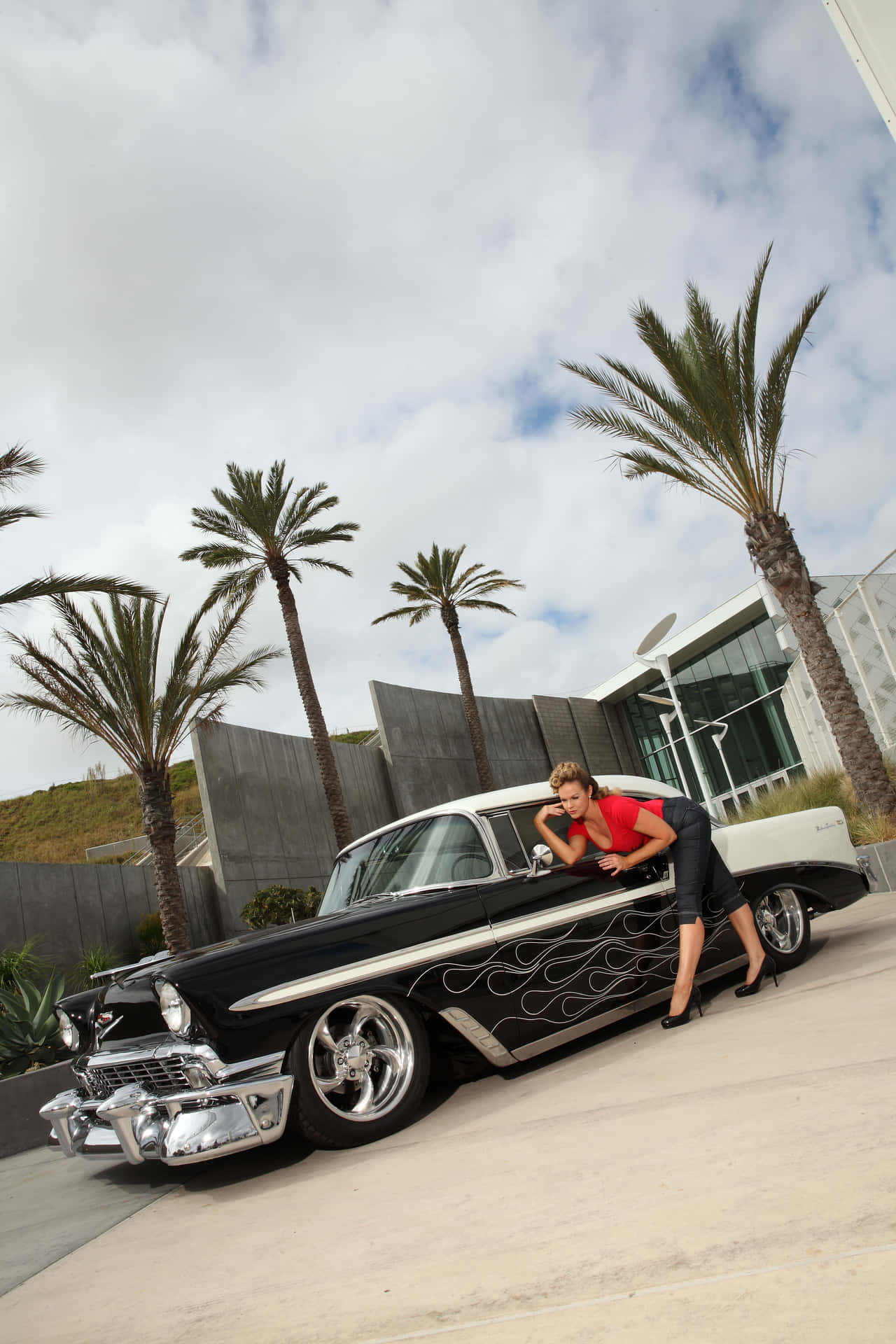 Audacious Black Car Background