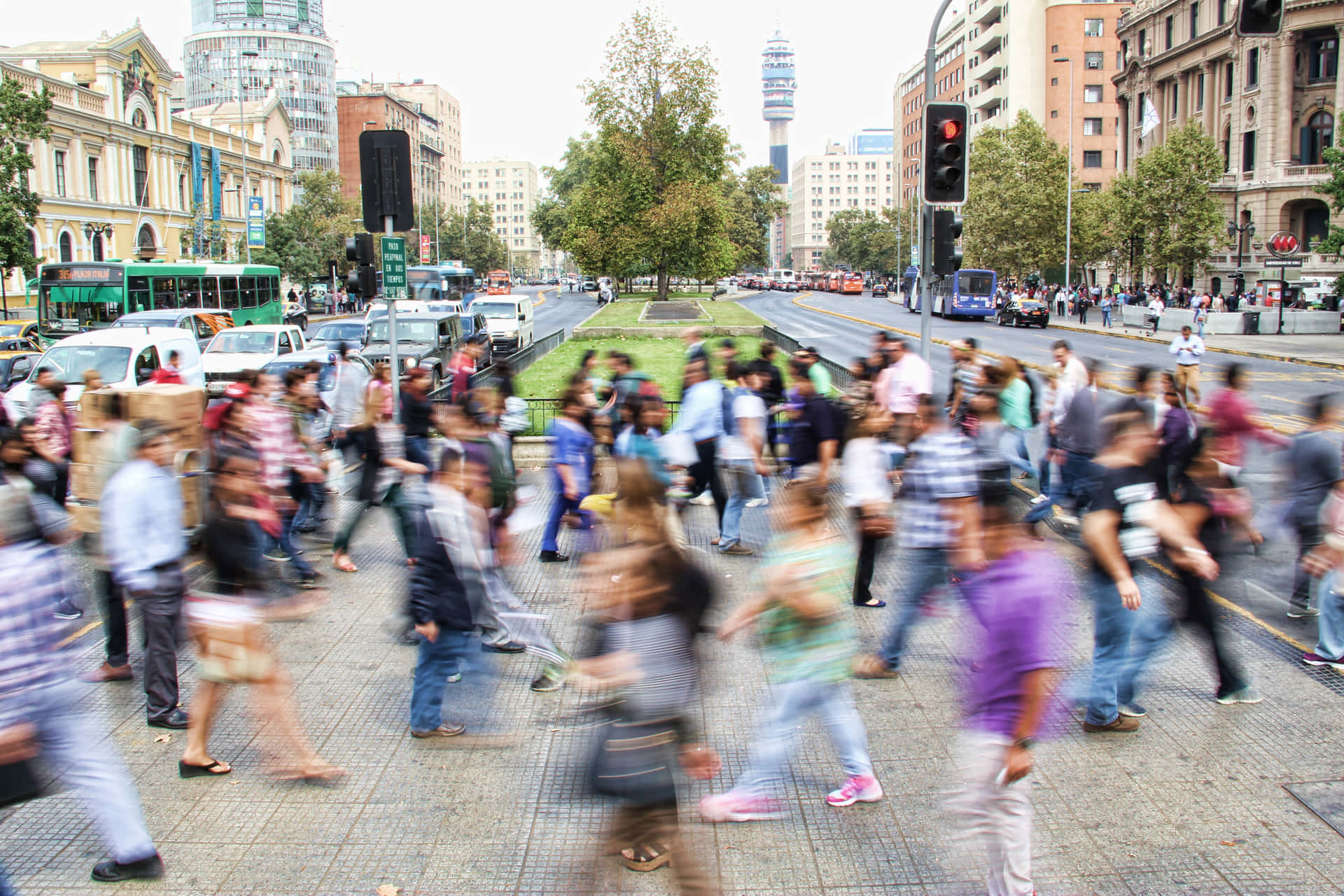 Audacious Pedestrians Background