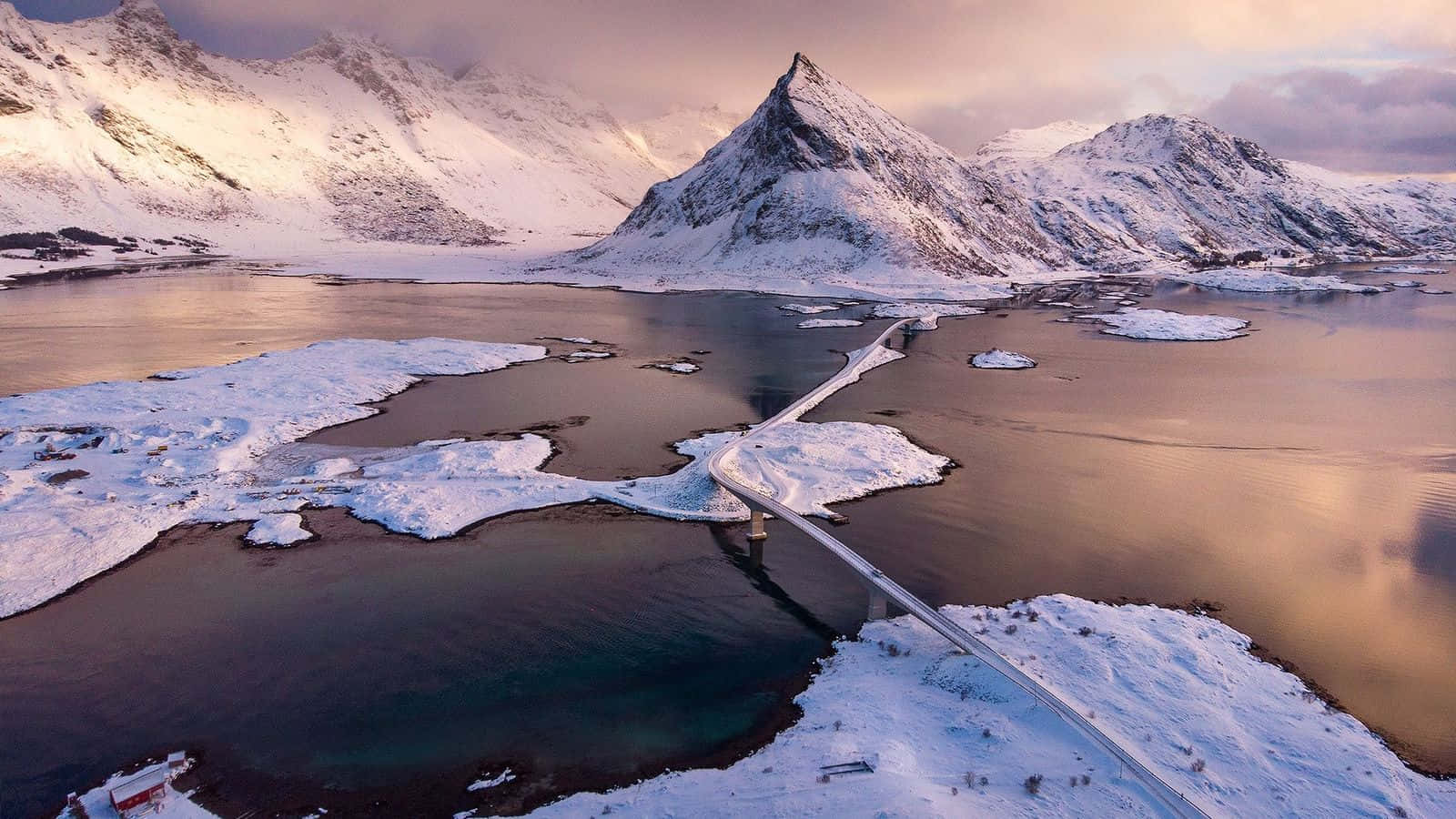 Audacious Winter View Background