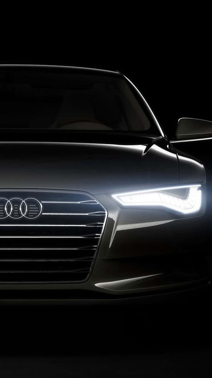 Audi A8 Front View Iphone Background