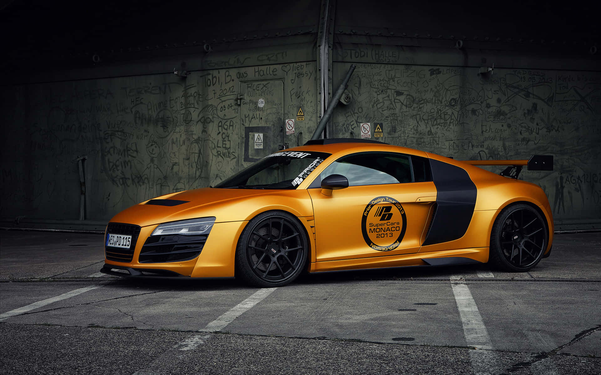 Audi R8 With Prior Design Body Kit