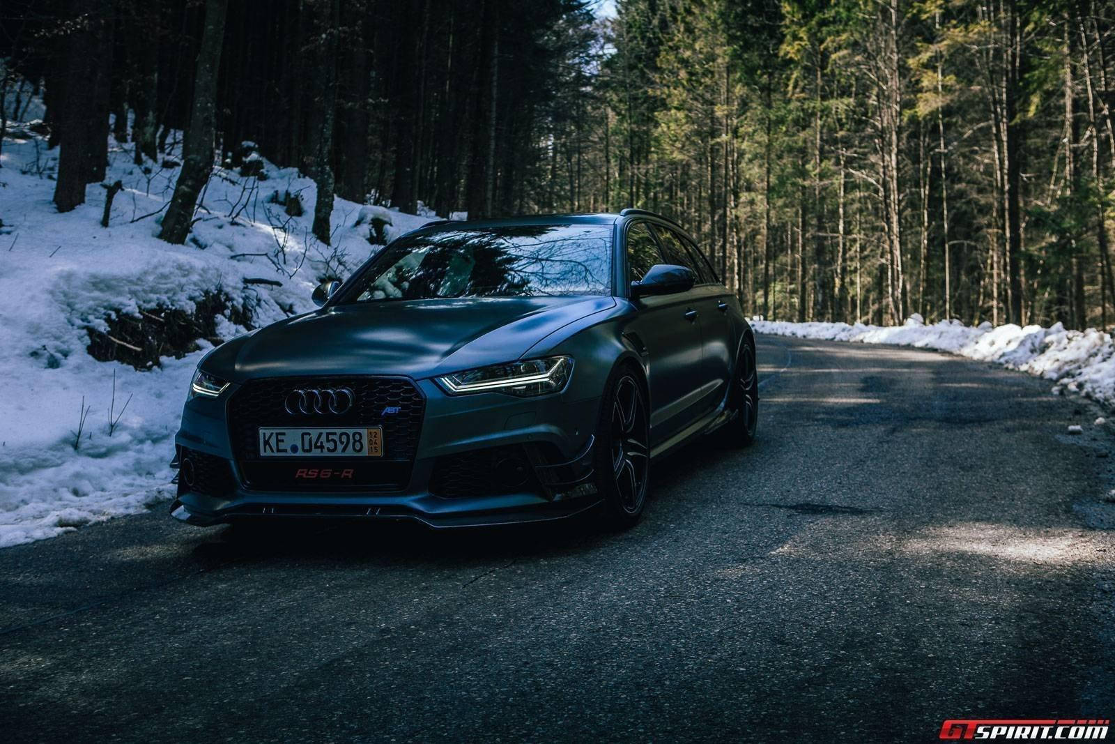 Audi Rs 6 Winter Background