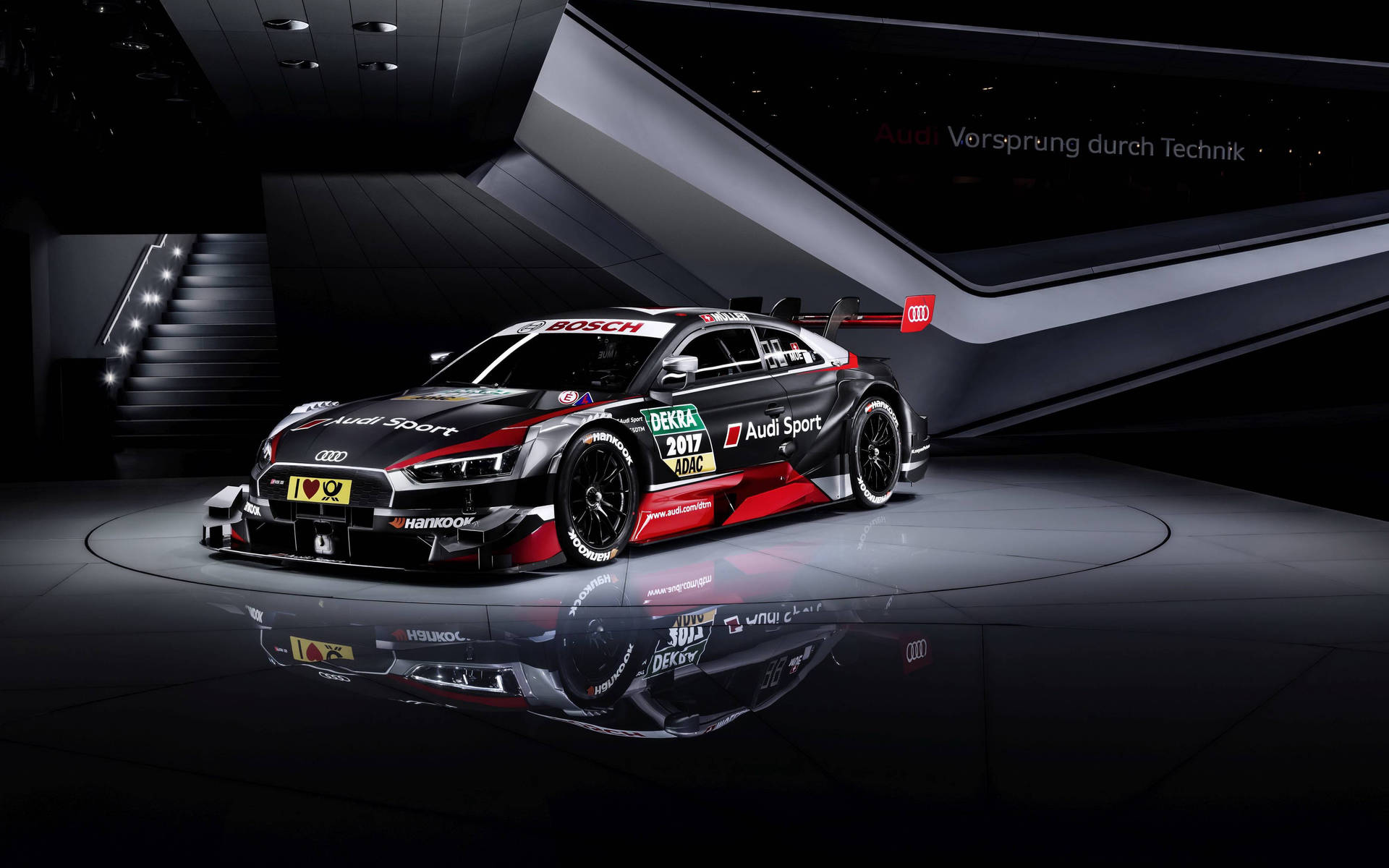 Audi Rs5 Turbo Racecar Background
