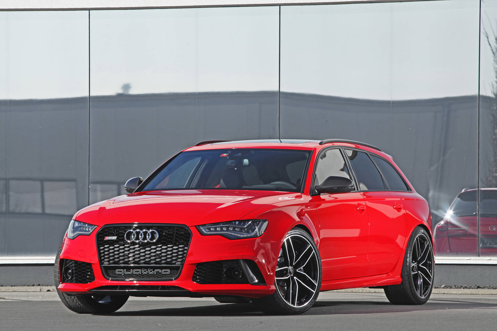 Audi Rs6 Tango Red Background