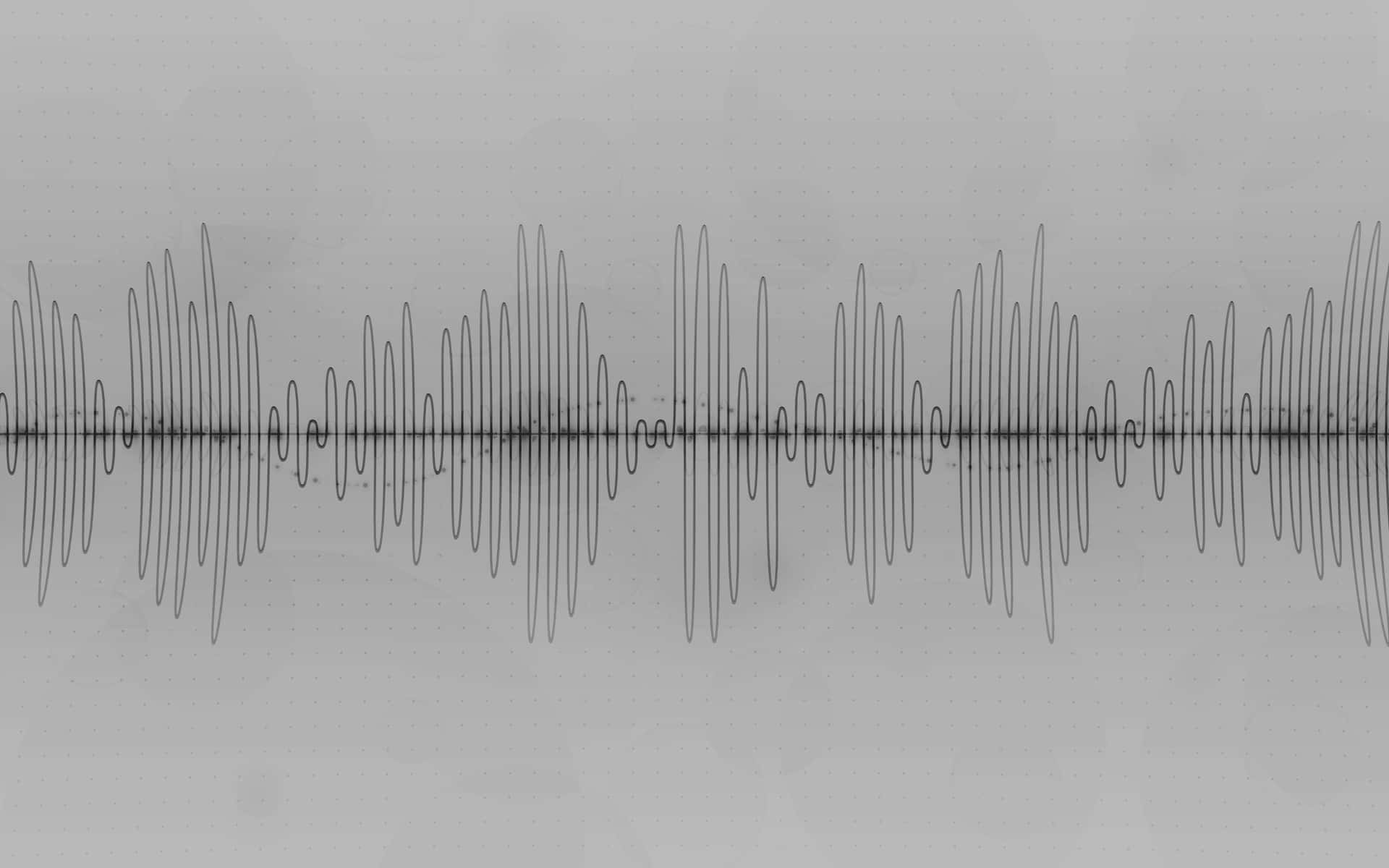 Audio Waveform Background